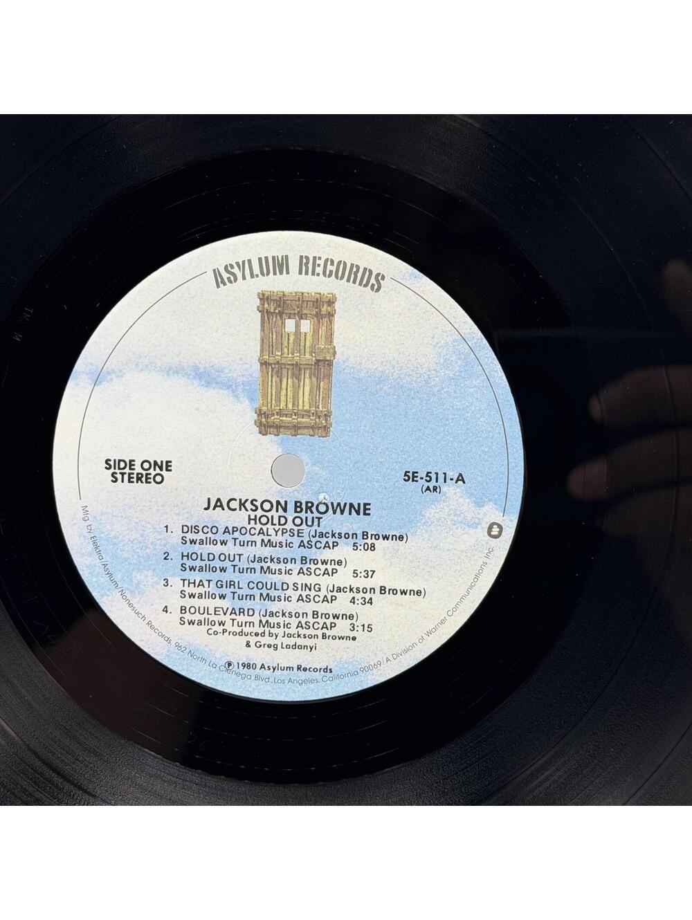 Jackson Browne - Hold Out (1980) - Vinyl Record LP - Rock - Picture 6 of 8